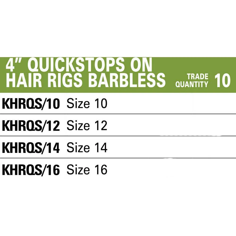 KORUM Haken Und Stopper Ohne Widerhaken 10 Cm – Bild 2