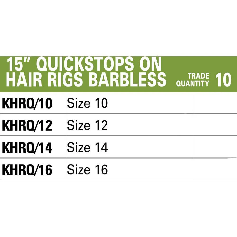 KORUM Haken Und Stopper Ohne Widerhaken 38 Cm – Bild 2