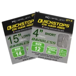 KORUM Haken Und Stopper Ohne Widerhaken 38 Cm